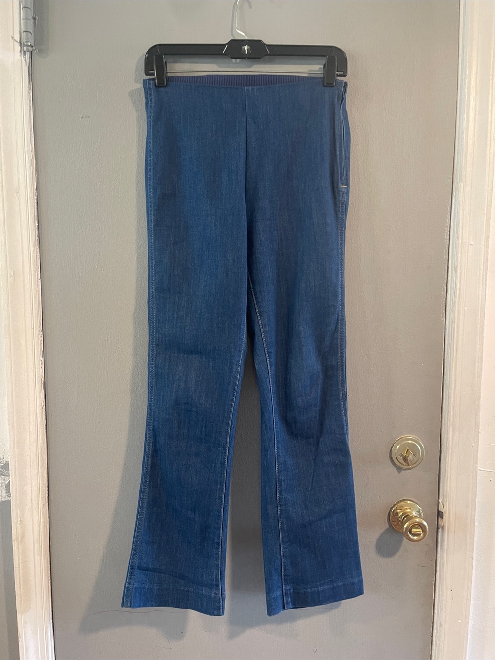Lilly Pulitzer ocean cay high rise boot leg jeans size 4